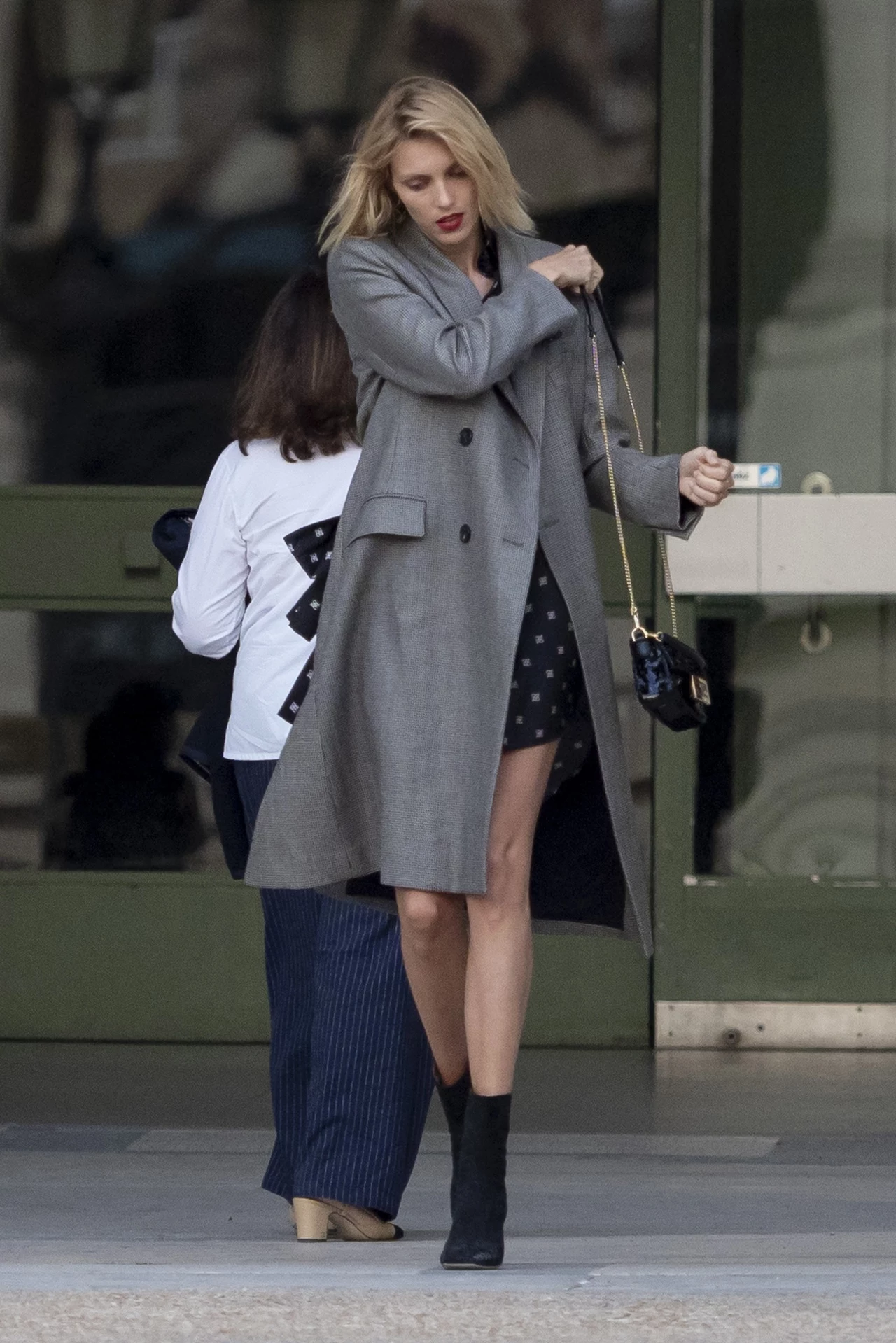 Anja Rubik, memoriał Karl for Ever, fot. SplashNews.com/East News Anja Rubik, memoriał Karl for Ever, fot. SplashNews.com/East News