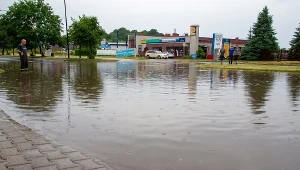 Skutki gwałtownej ulewy, która przeszła nad Lublinem