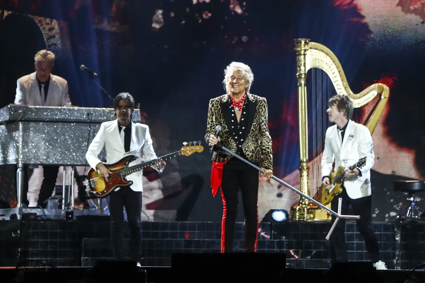 Zobacz zdjęcia z koncertu Roda Stewarta w Tauron Arenie Kraków z 21 czerwca 2019 r.