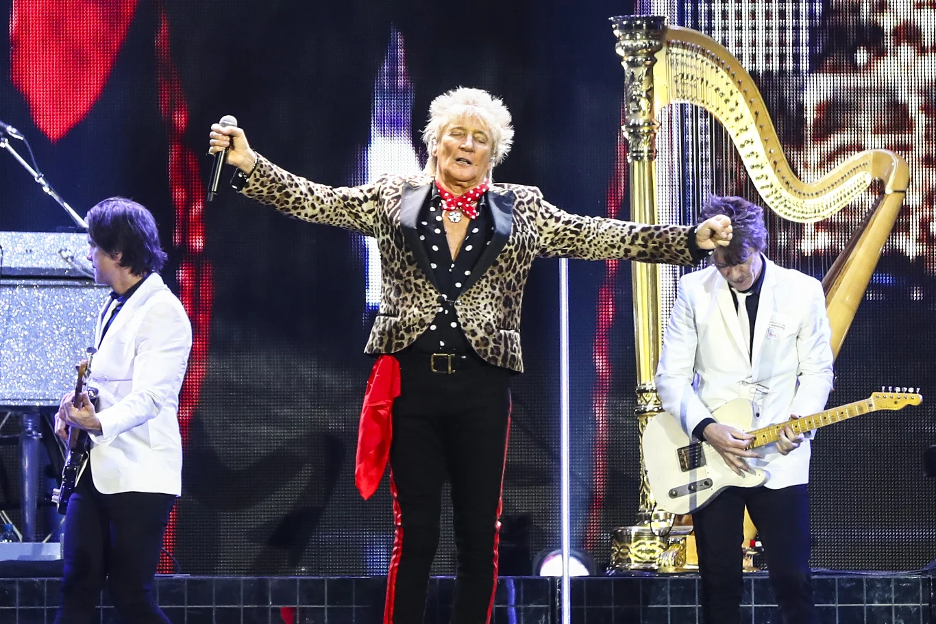 Zobacz zdjęcia z koncertu Roda Stewarta w Tauron Arenie Kraków z 21 czerwca 2019 r.