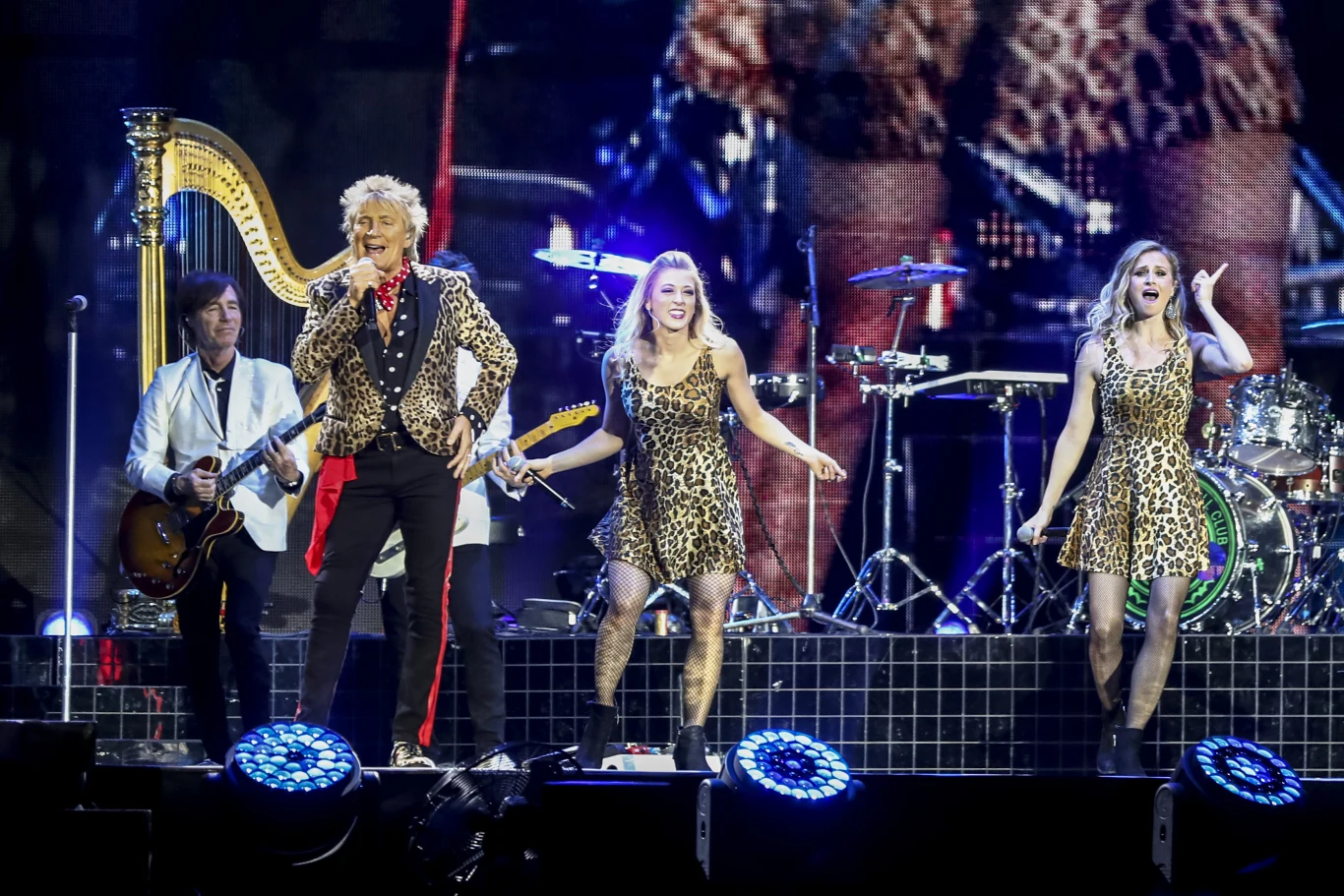 Zobacz zdjęcia z koncertu Roda Stewarta w Tauron Arenie Kraków z 21 czerwca 2019 r.