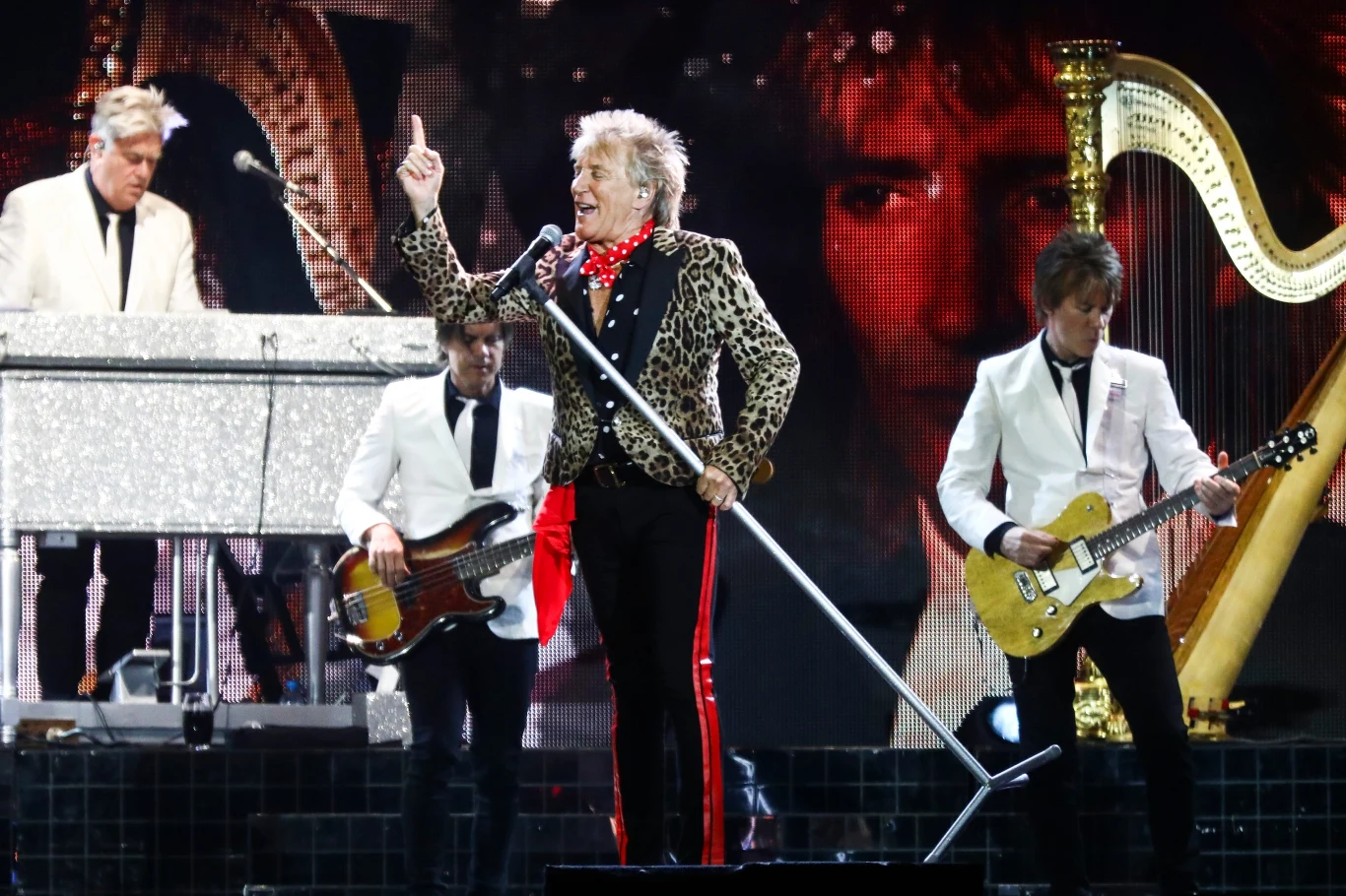 Zobacz zdjęcia z koncertu Roda Stewarta w Tauron Arenie Kraków z 21 czerwca 2019 r.