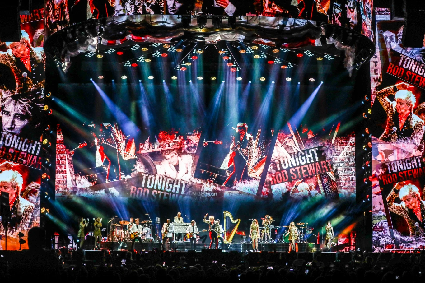 Zobacz zdjęcia z koncertu Roda Stewarta w Tauron Arenie Kraków z 21 czerwca 2019 r.