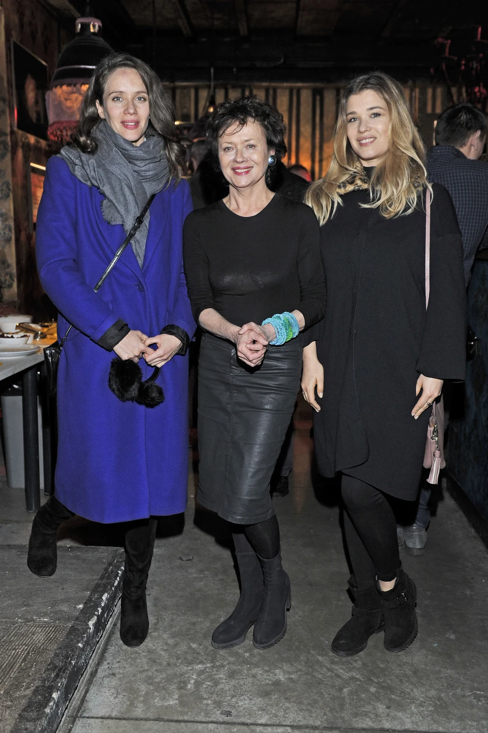 Maria Konarowska z mamą Joanną Szczepkowską i siostrą Hanną Konarowską Maria Konarowska z mamą Joanną Szczepkowską i siostrą Hanną Konarowską