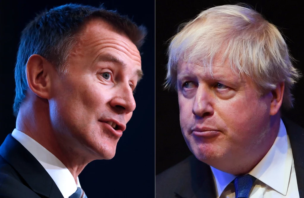 Jeremy Hunt i Boris Johnson