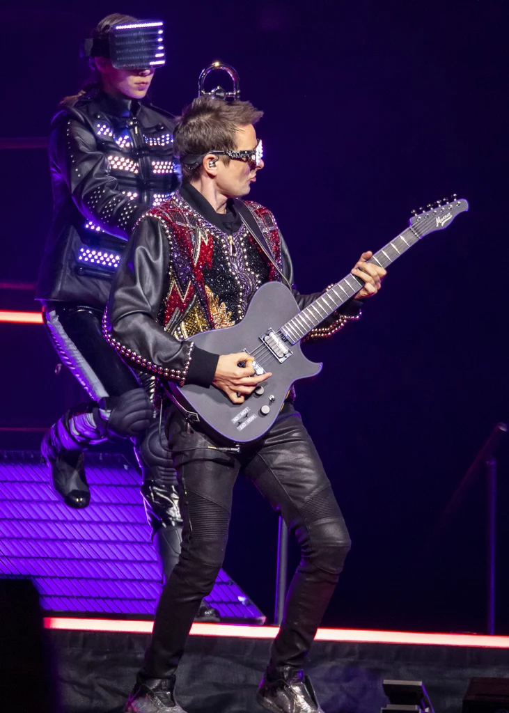 Matt Bellamy (Muse) w akcji