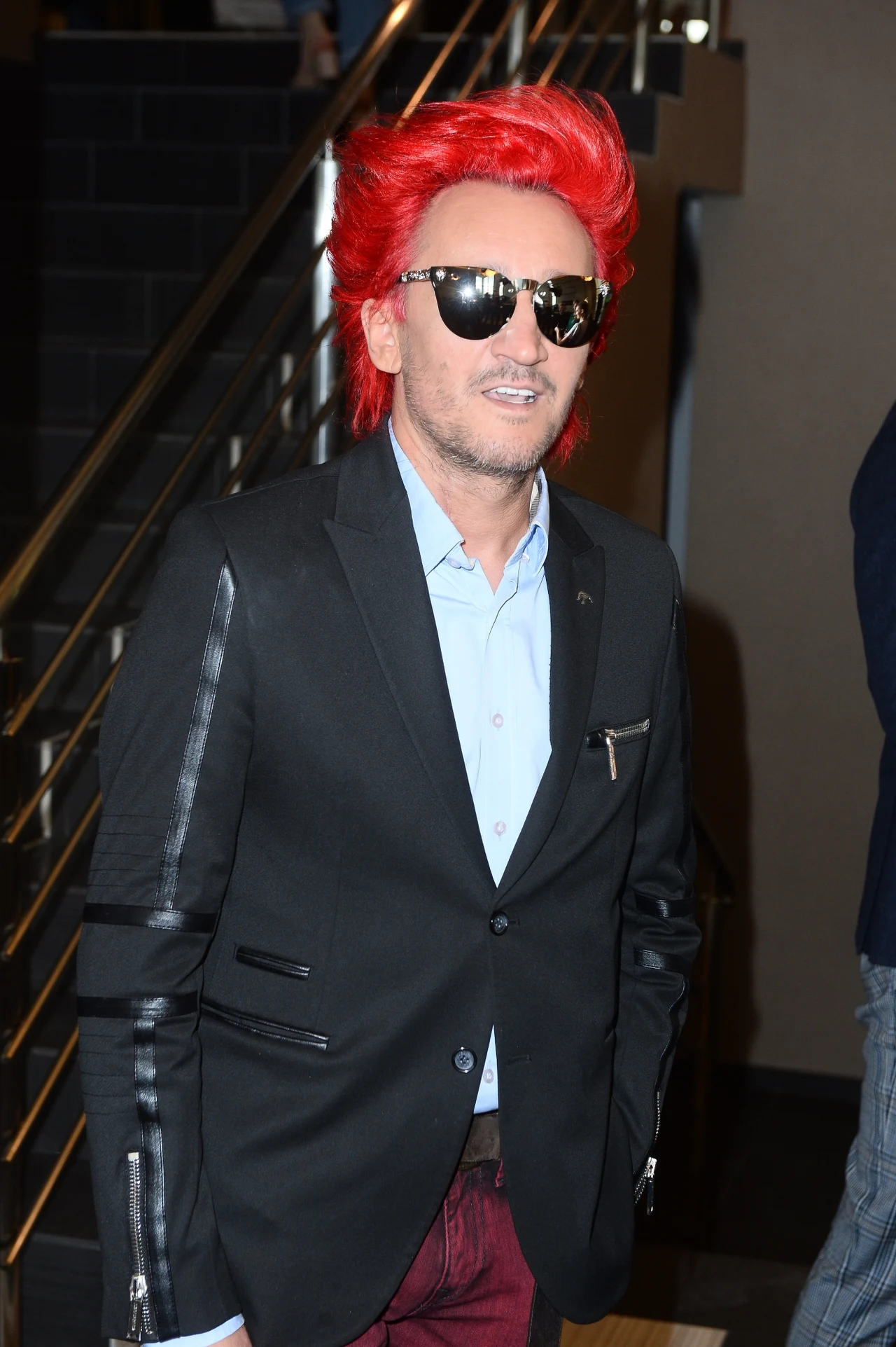 Czerwone włosy to jego znak rozpoznawczy Czerwone włosy to jego znak rozpoznawczy