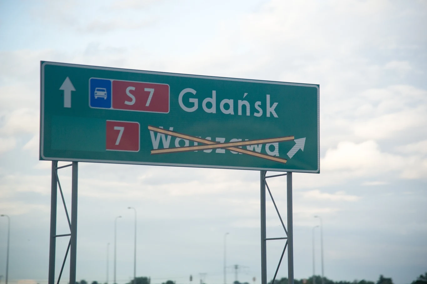 Chodzi o odcinek między Warszawą a Gdańskiem Chodzi o odcinek między Warszawą a Gdańskiem