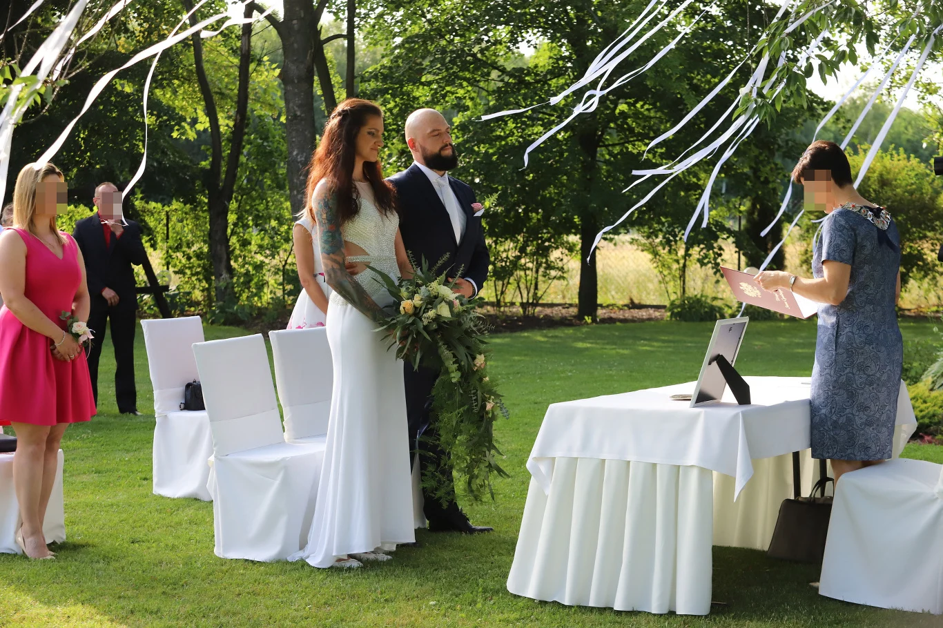 Malwina Smarzek w dniu ślubu Malwina Smarzek w dniu ślubu