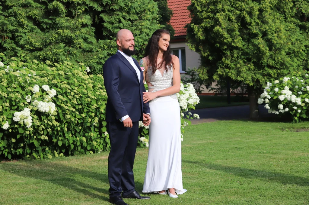 Malwina Smarzek w dniu ślubu