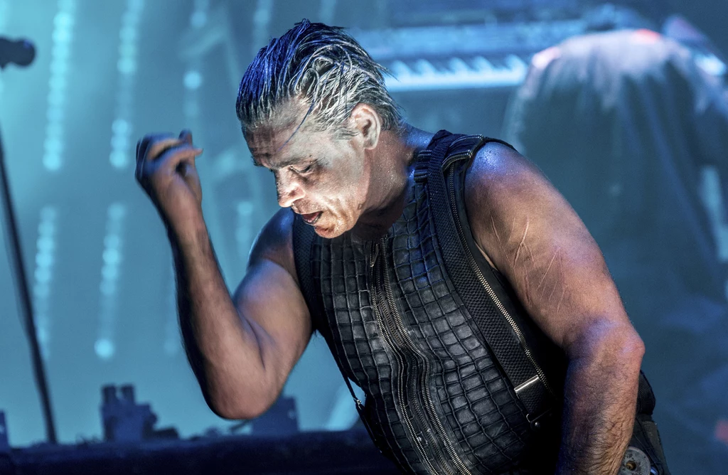 Till Lindemann (Rammstein) w akcji Till Lindemann (Rammstein) w akcji