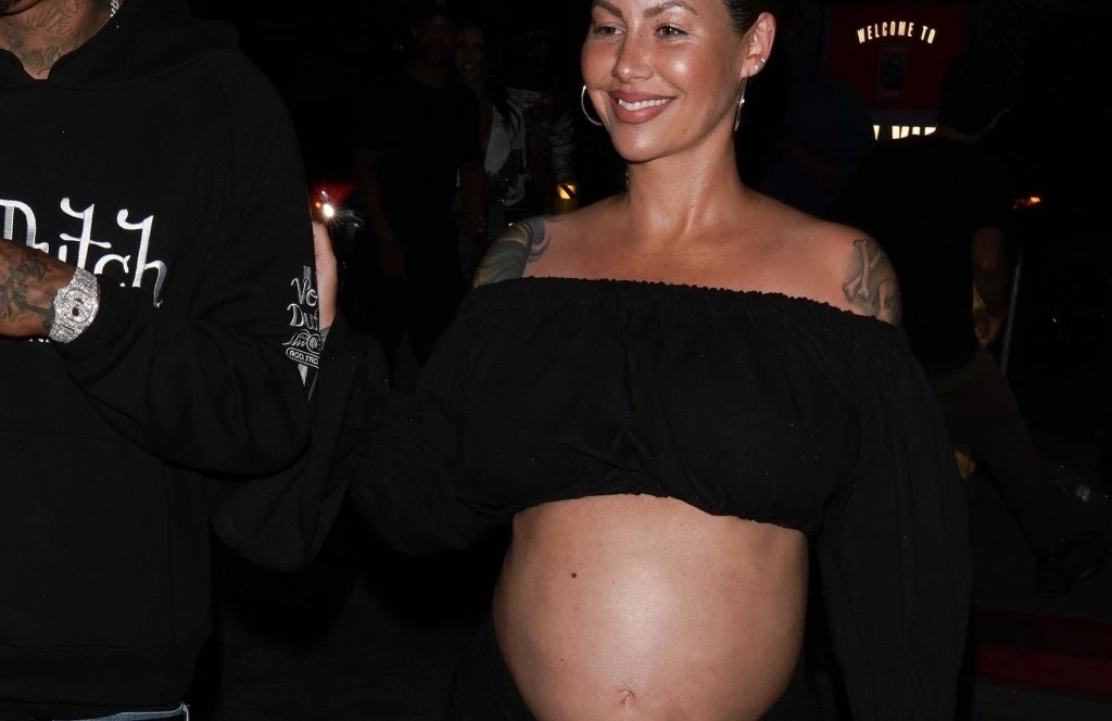 Amber Rose w drodze na koncert