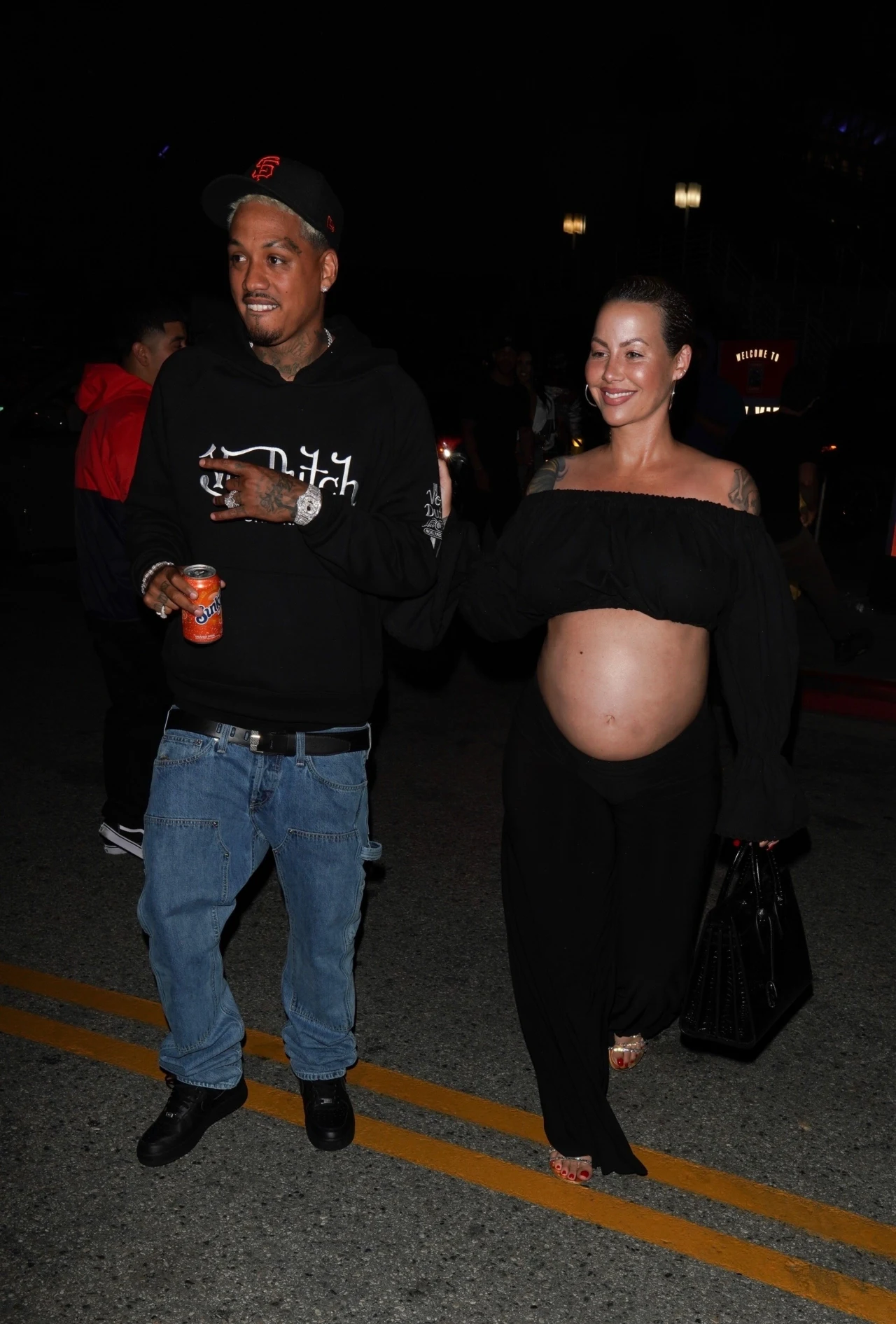 Amber Rose w drodze na koncert Amber Rose w drodze na koncert
