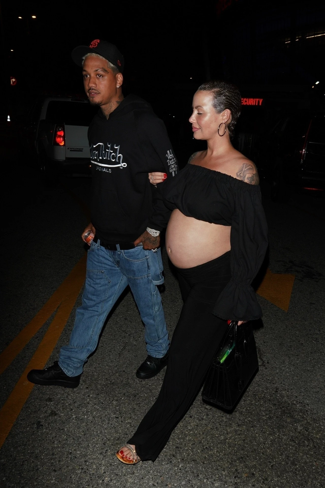 Amber Rose w drodze na koncert Amber Rose w drodze na koncert