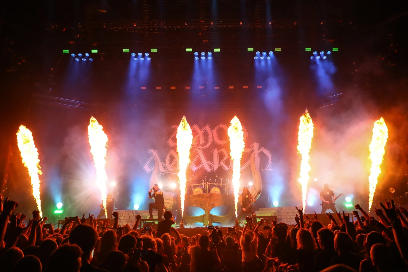 Zobacz zdjęcia z koncertu Amon Amarth podczas pierwszego dnia Mystic Festival 2019 w Krakowie (25 czerwca 2019 r.)