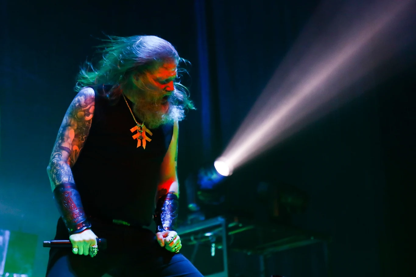 Zobacz zdjęcia z koncertu Amon Amarth podczas pierwszego dnia Mystic Festival 2019 w Krakowie (25 czerwca 2019 r.)