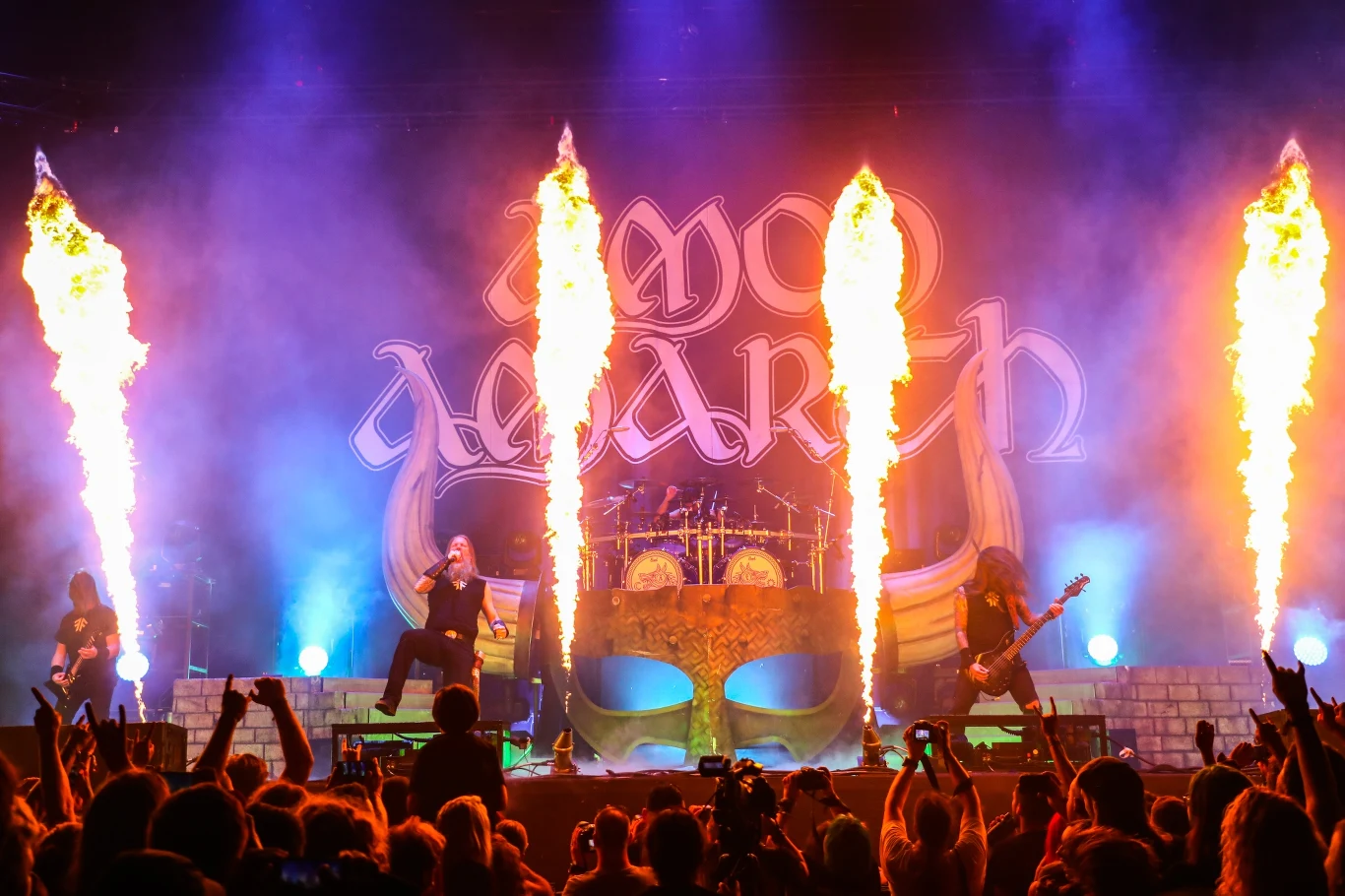 Zobacz zdjęcia z koncertu Amon Amarth podczas pierwszego dnia Mystic Festival 2019 w Krakowie (25 czerwca 2019 r.)