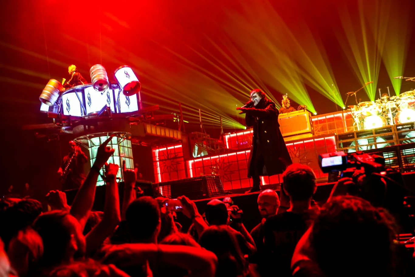 Zobacz zdjęcia z koncertu grupy Slipknot podczas pierwszego dnia Mystic Festival 2019 w Krakowie (25 czerwca 2019 r.)