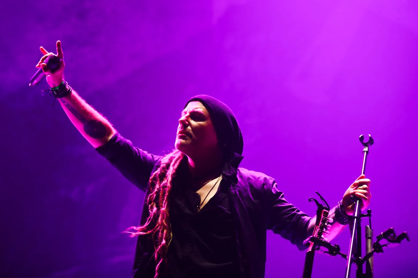Zobacz zdjęcia z koncertu grupy Eluveitie podczas pierwszego dnia Mystic Festival 2019 w Krakowie (25 czerwca 2019 r.)