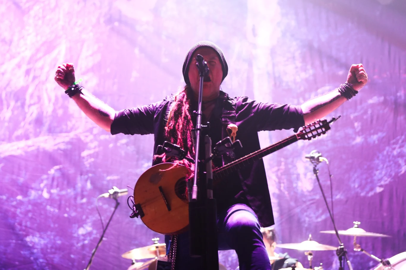 Zobacz zdjęcia z koncertu grupy Eluveitie podczas pierwszego dnia Mystic Festival 2019 w Krakowie (25 czerwca 2019 r.)