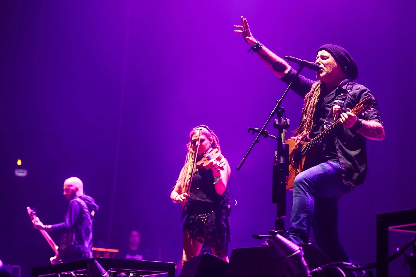 Zobacz zdjęcia z koncertu grupy Eluveitie podczas pierwszego dnia Mystic Festival 2019 w Krakowie (25 czerwca 2019 r.)