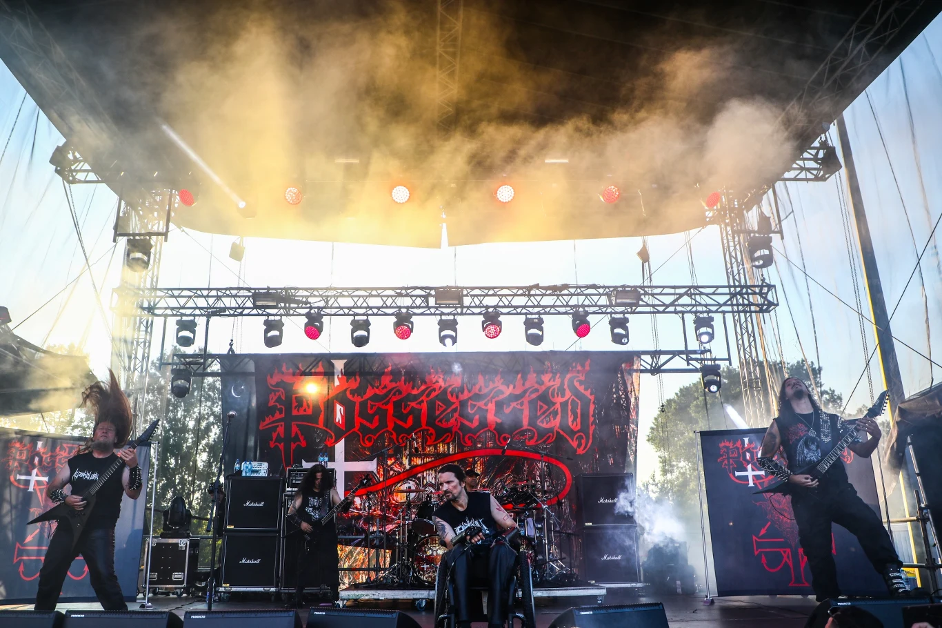 Zobacz zdjęcia z koncertu grupy Possessed podczas pierwszego dnia Mystic Festival 2019 w Krakowie (25 czerwca 2019 r.)