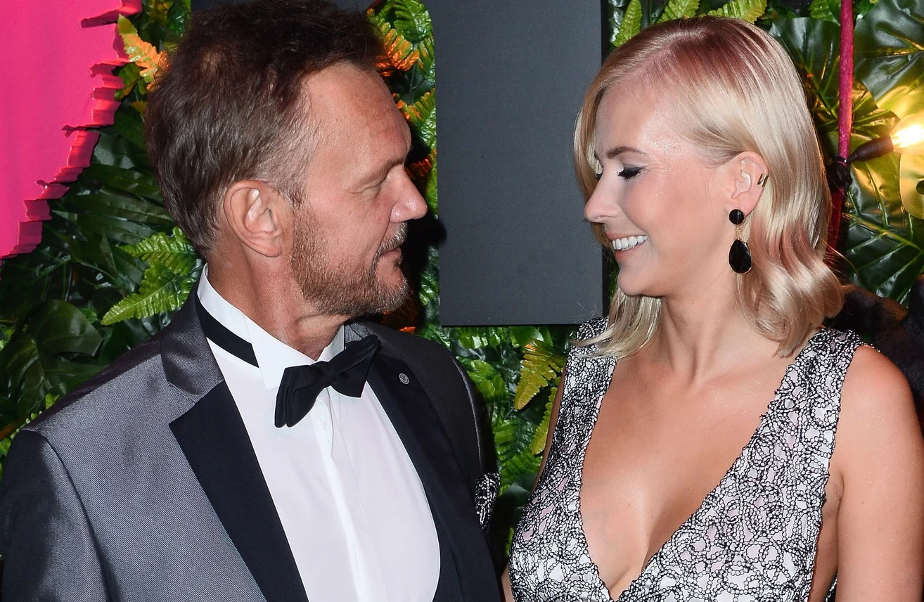 Cezary Pazura z żoną Edytą Cezary Pazura z żoną Edytą