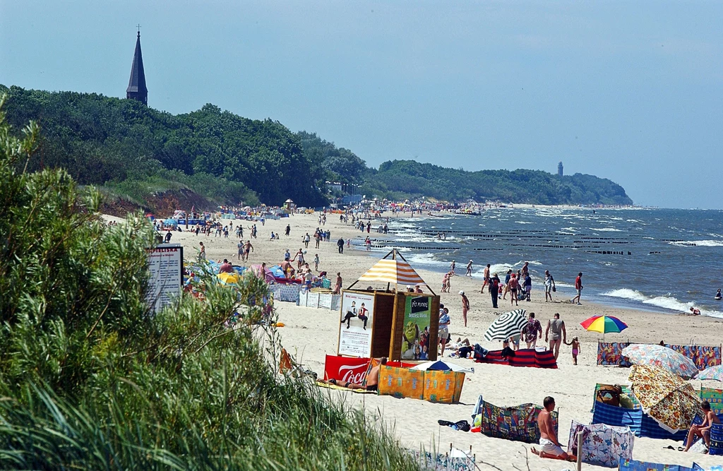 Plaża w Unieściu