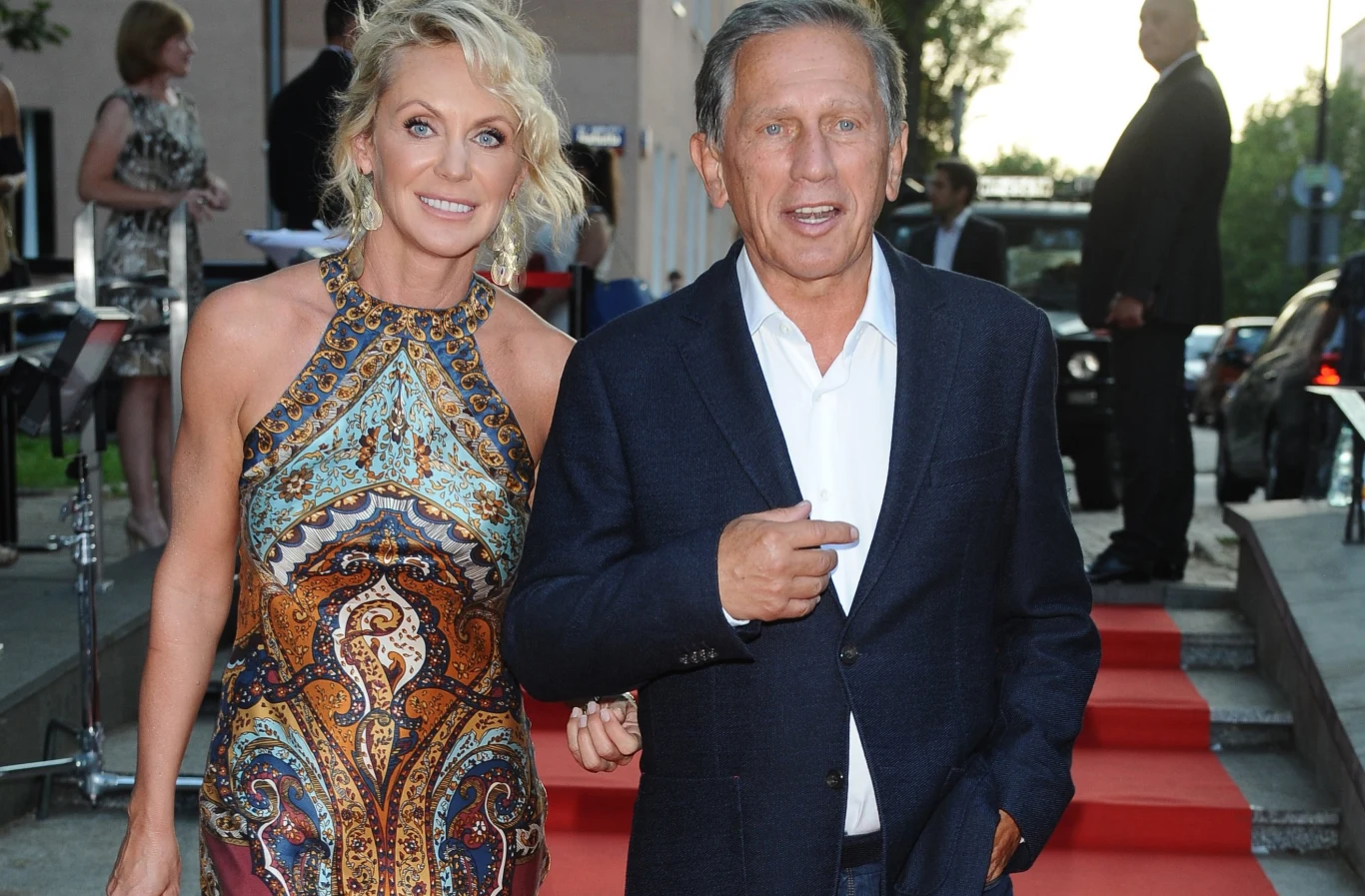 Beata Ścibakówna i Jan Englert Beata Ścibakówna i Jan Englert