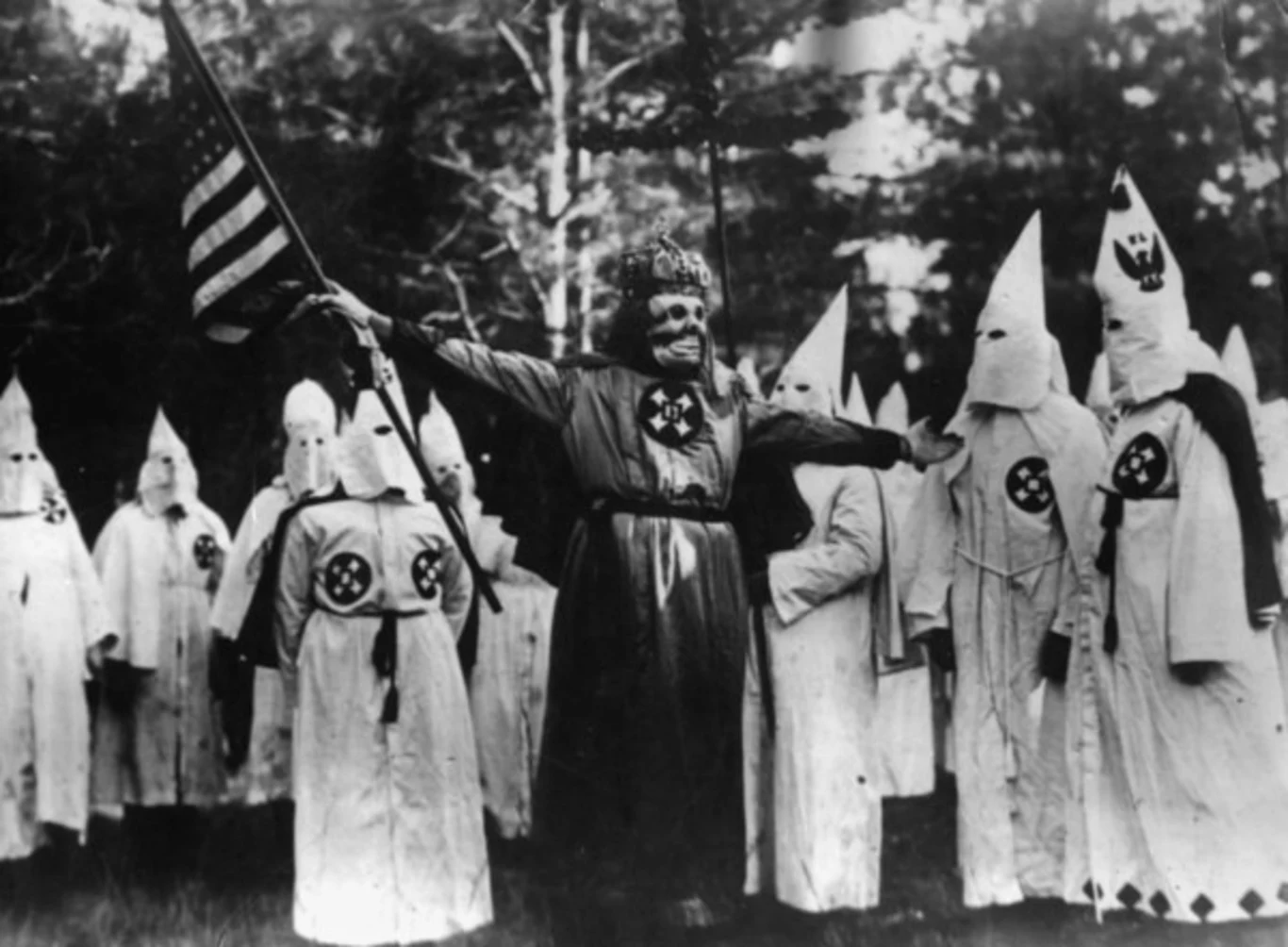 Rok 1925. Atlanta, Georgia. Zjazd członków KKK Rok 1925. Atlanta, Georgia. Zjazd członków KKK