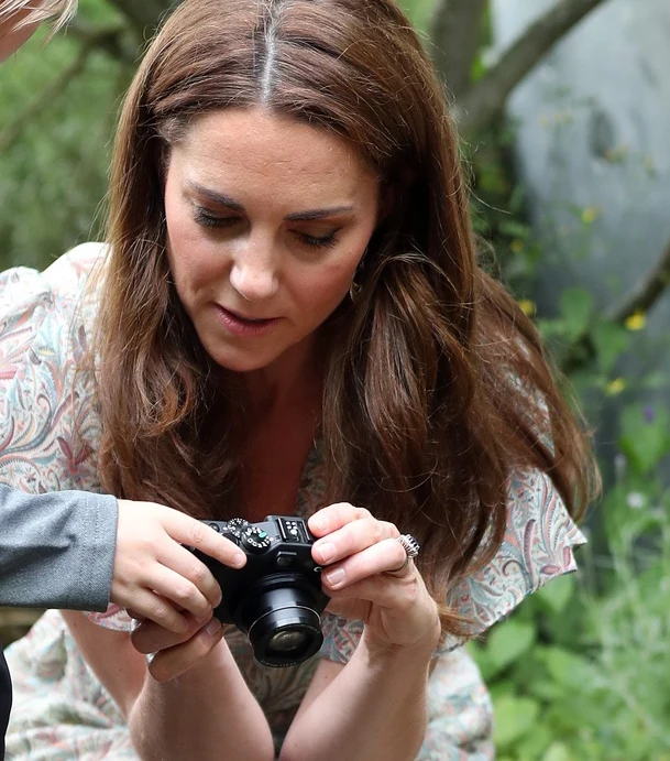 Księżna Kate na warsztatach fotograficznych z dziećmi