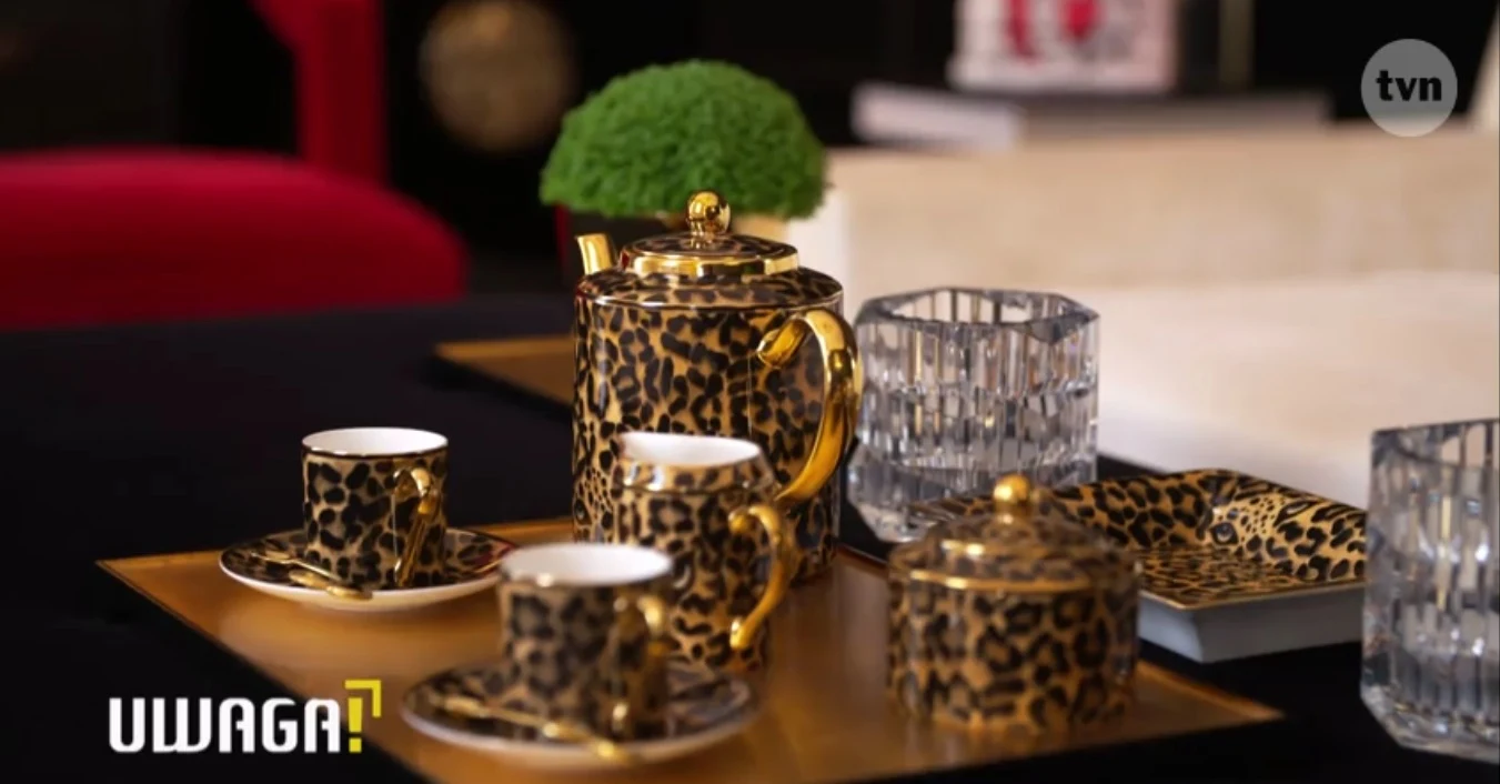 Joanna Przetakiewicz pokazała mieszkanie w programie TVN "Uwaga. Kulisy sławy"