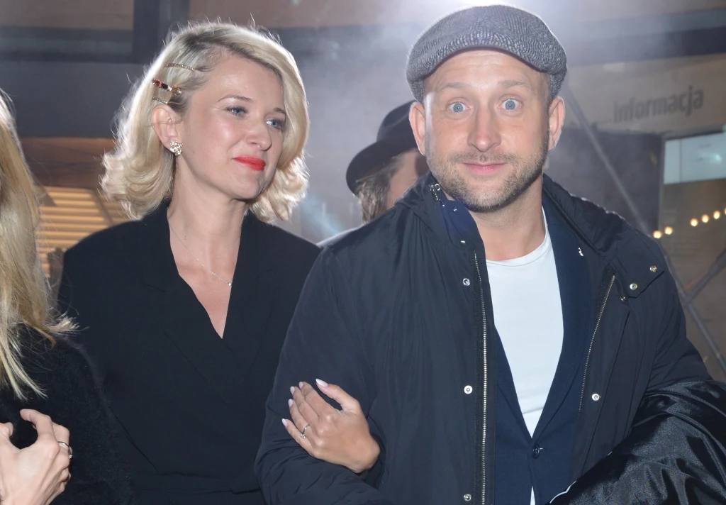 Justyna Nagłowska i Borys Szyc Justyna Nagłowska i Borys Szyc