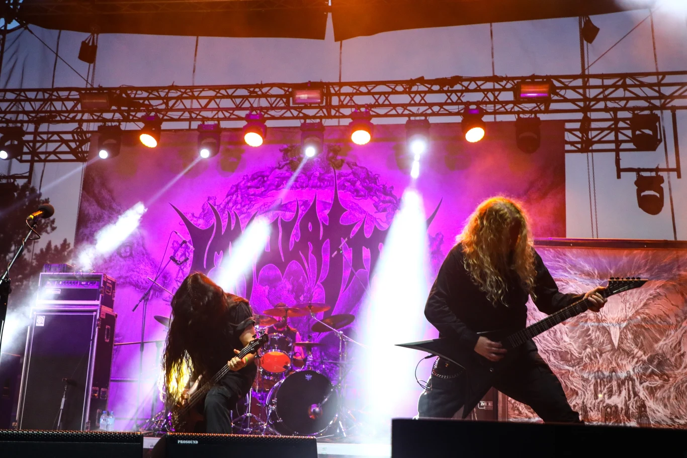 Zobacz zdjęcia z koncertu grupy Immolation podczas drugiego dnia Mystic Festival 2019 w Krakowie (26 czerwca 2019 r.)