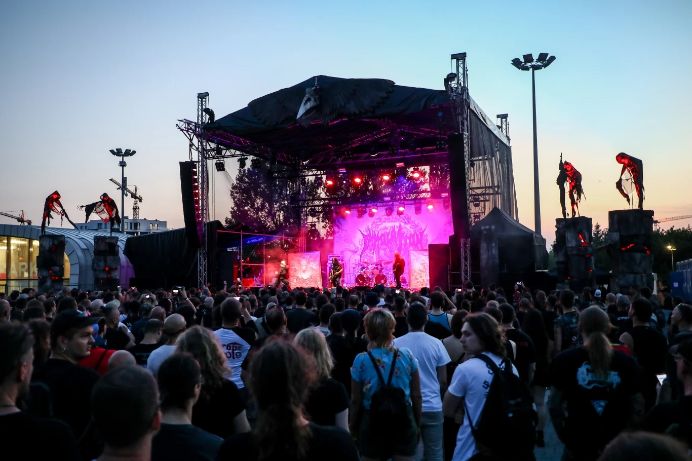Zobacz zdjęcia z koncertu grupy Immolation podczas drugiego dnia Mystic Festival 2019 w Krakowie (26 czerwca 2019 r.)