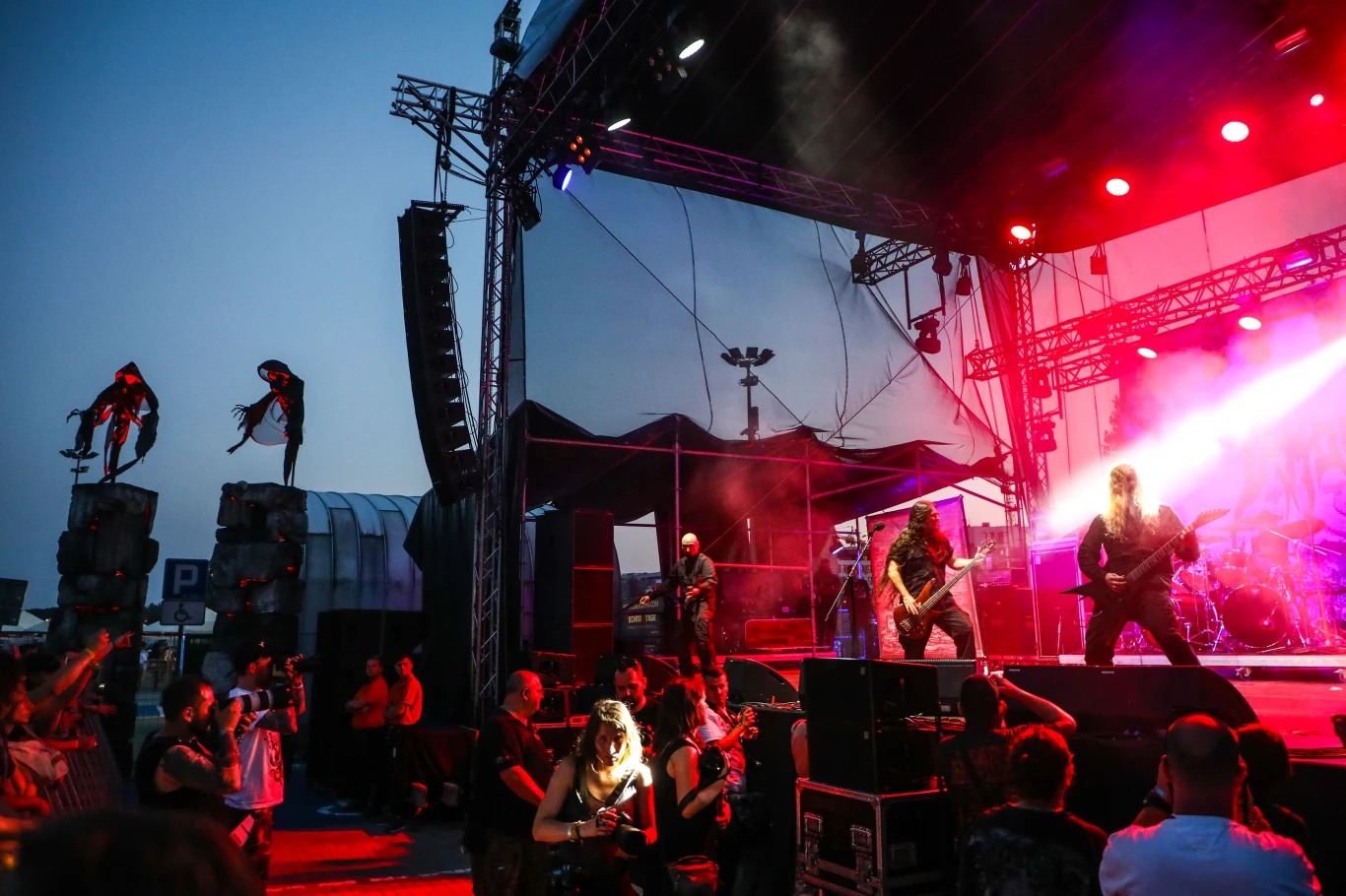 Zobacz zdjęcia z koncertu grupy Immolation podczas drugiego dnia Mystic Festival 2019 w Krakowie (26 czerwca 2019 r.)