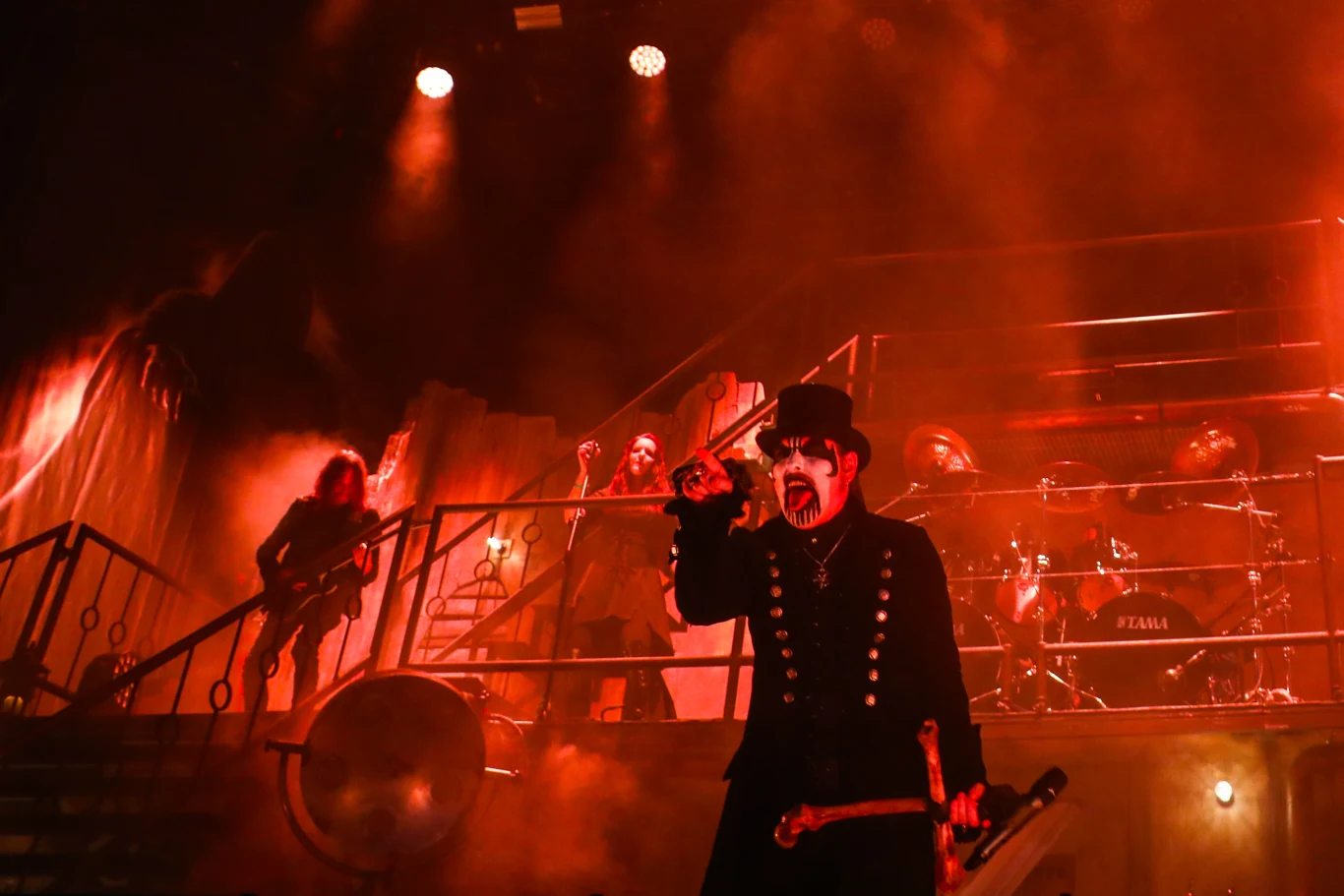 Zobacz zdjęcia z koncertu grupy King Diamond podczas drugiego dnia Mystic Festival 2019 w Krakowie (26 czerwca 2019 r.)