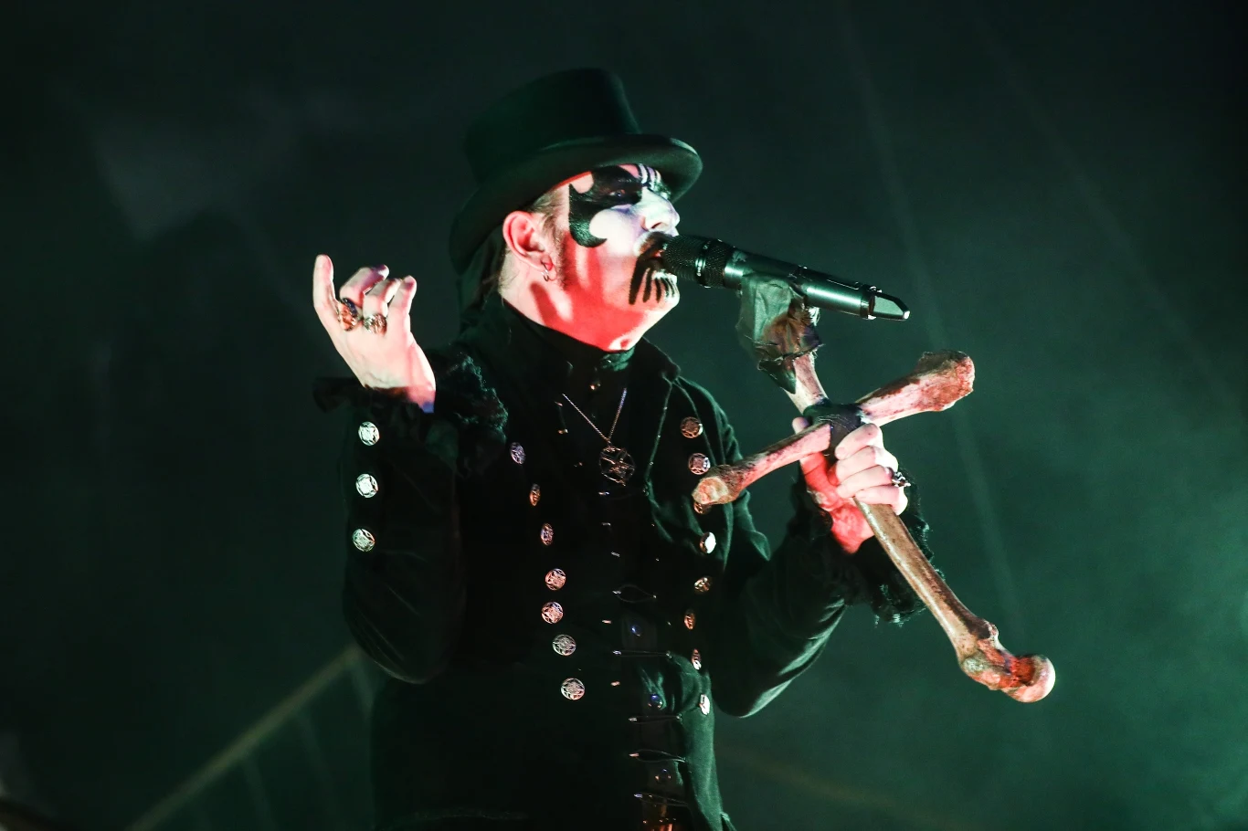 Zobacz zdjęcia z koncertu grupy King Diamond podczas drugiego dnia Mystic Festival 2019 w Krakowie (26 czerwca 2019 r.)