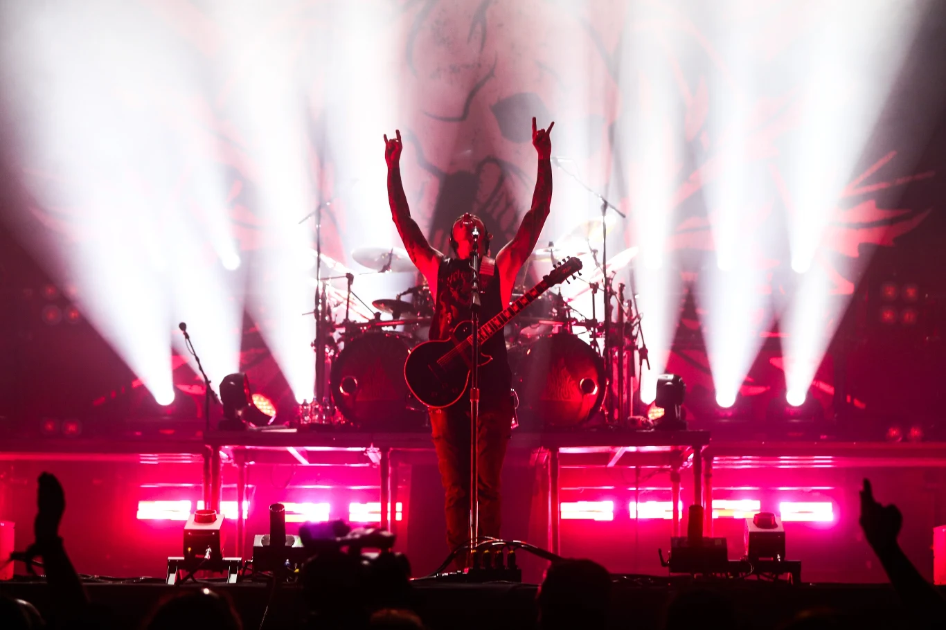 Zobacz zdjęcia z koncertu grupy Trivium podczas drugiego dnia Mystic Festival 2019 w Krakowie (26 czerwca 2019 r.)