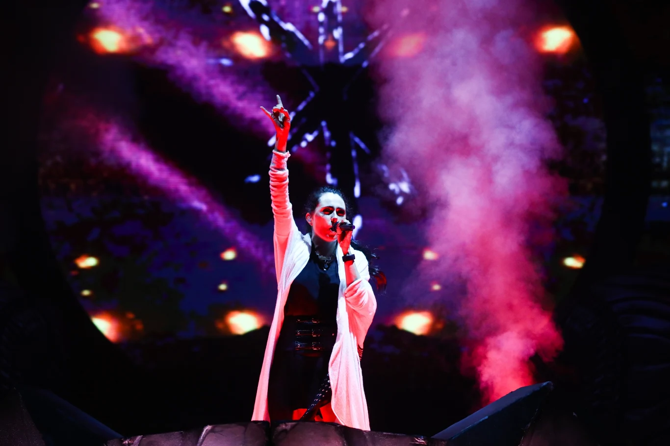 Zobacz zdjęcia z koncertu grupy Within Temptation podczas drugiego dnia Mystic Festival 2019 w Krakowie (26 czerwca 2019 r.)