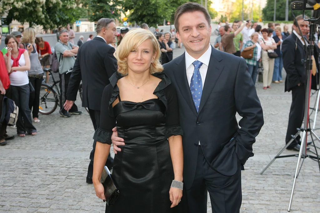Bogdan Rymanowski z żoną