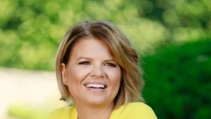 Marta Manowska na planie programu "Rolnik szuka żony 6"