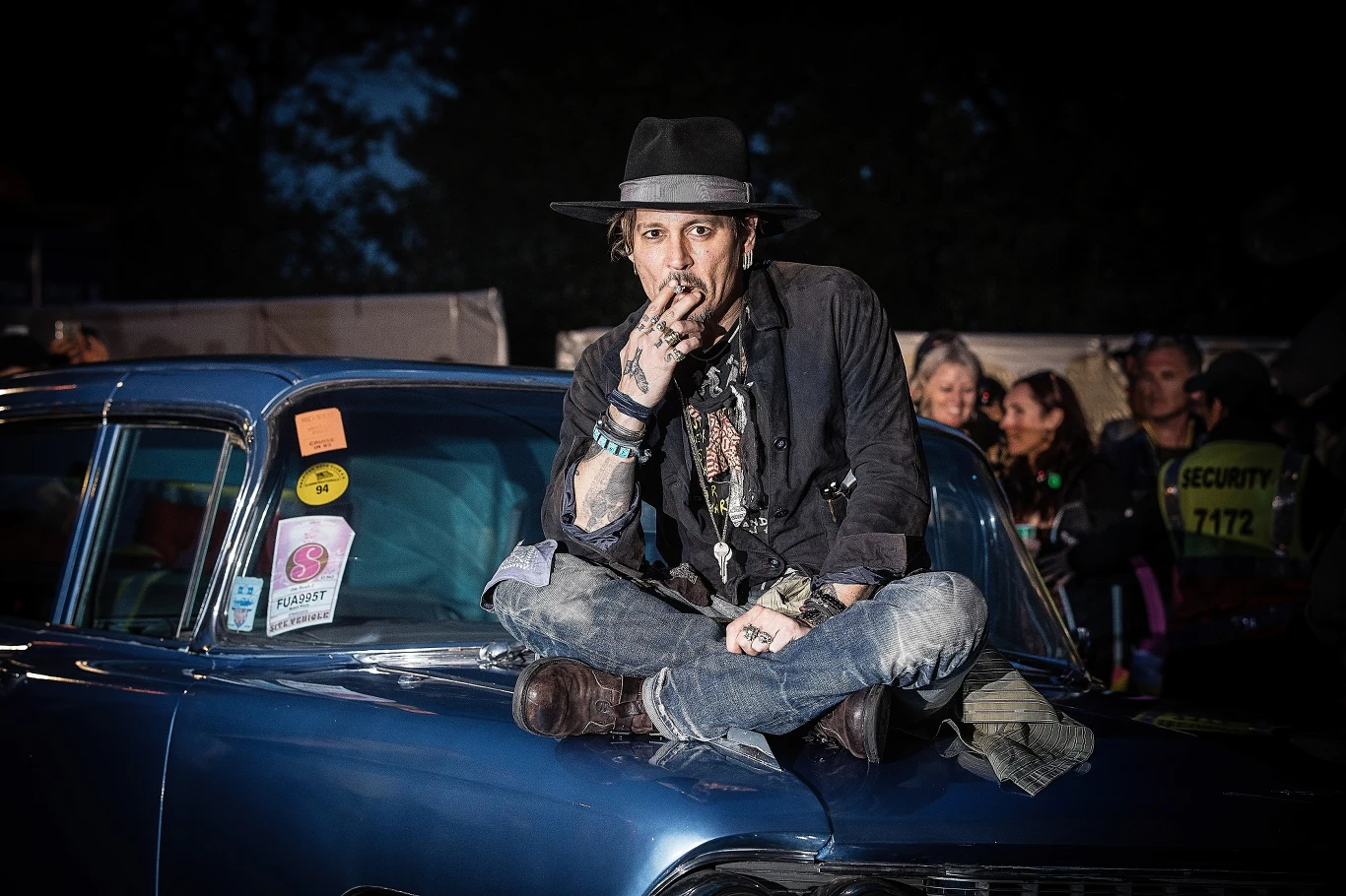 Johnny Deep uczestniczył w festiwalu w 2017 roku prezentując i promując film "Rozpustnik" 