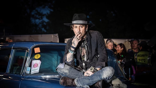 Johnny Deep uczestniczył w festiwalu w 2017 roku prezentując i promując film "Rozpustnik" 