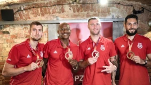 Od lewej: Przemysław Zamojski, Michael Hicks, Marcin Sroka i Paweł Pawłowski