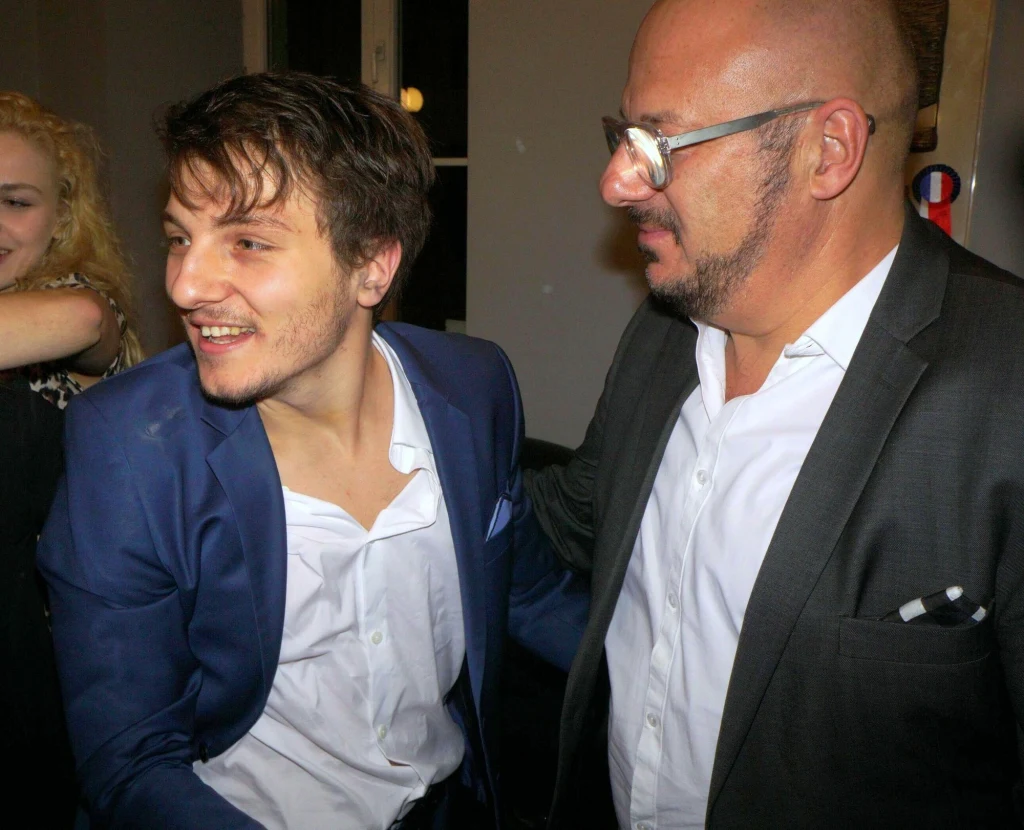 Kuba Gąsowski z ojcem Piotrem Gąsowskim