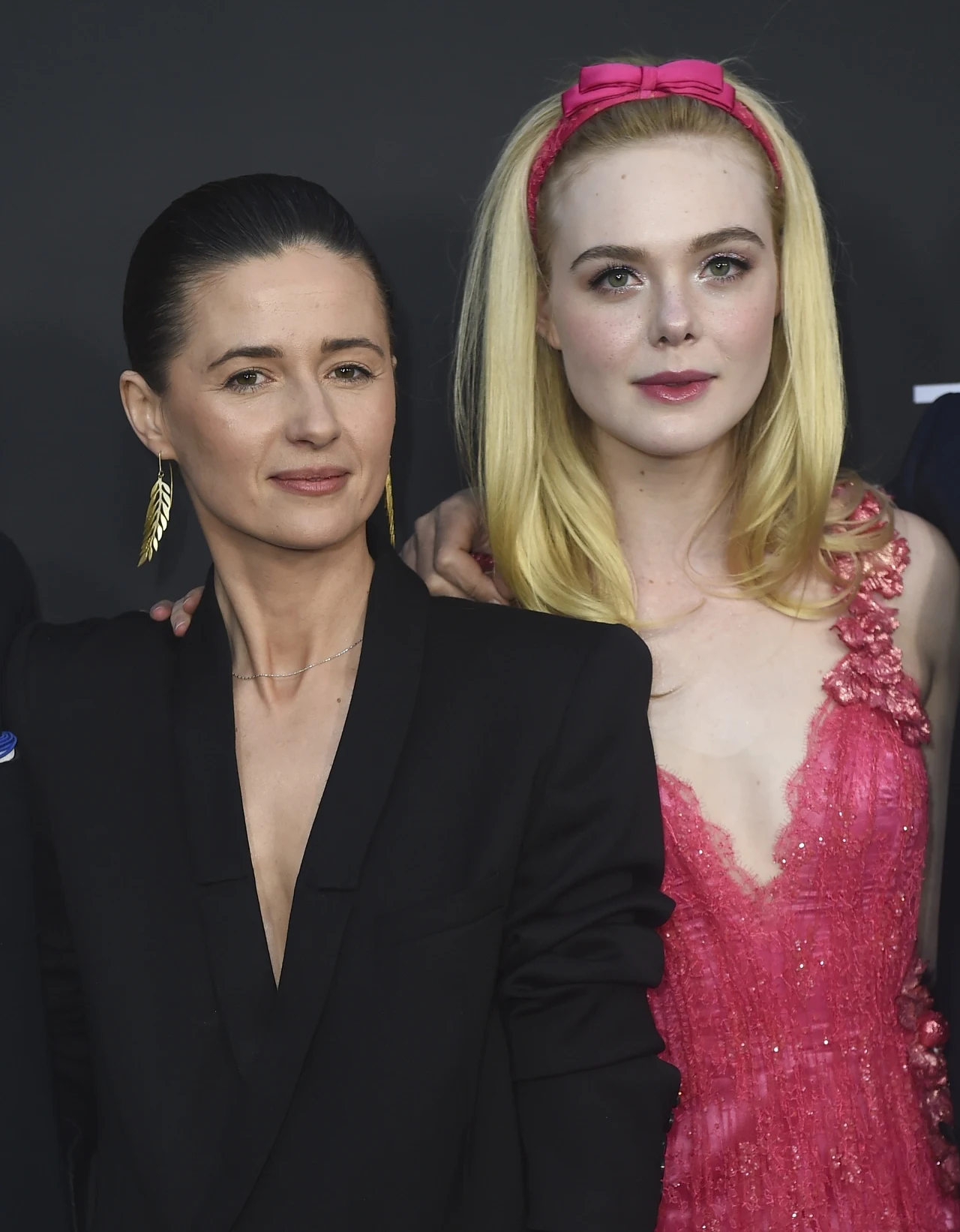 Agnieszka Grochowska i Elle Fanning na premierze filmu "Moja gwiazda. Teen Spirit" w Los angeles (2019)