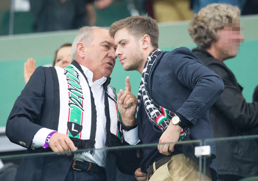 Zbigniew Niemczycki z synem Mikołajem Niemczyckiem