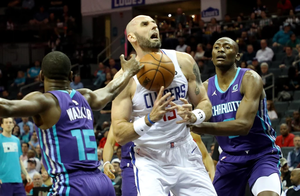 Marcin Gortat jeszcze w barwach LA Clippers Marcin Gortat jeszcze w barwach LA Clippers