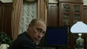 Kadr z filmu "Świadkowie Putina"